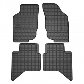 Alfombrillas Toyota Hilux cabina doble (2004 - 2012) goma