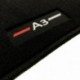 Alfombrillas Audi A3 8P Hatchback (2003 - 2012) a medida logo