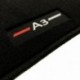 Alfombrillas Audi A3 8PA Sportback (2004 - 2012) a medida logo