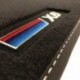 Alfombrillas BMW X6 F16 (2014 - 2018) Velour M Competition