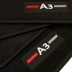 Alfombrillas Audi A3 8L Restyling (2000 - 2003) a medida logo