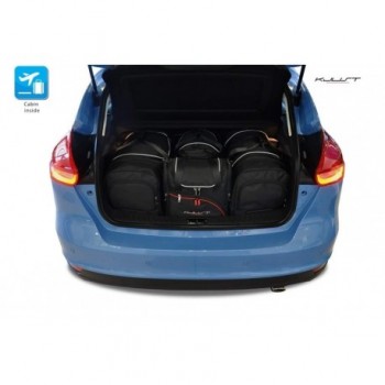 Kit de maletas a medida para Ford Focus MK3 3 o 5 puertas (2011 - 2018)