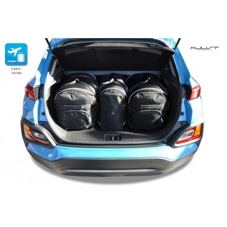 Kit de maletas a medida para Hyundai Kona SUV (2017 - 2022)