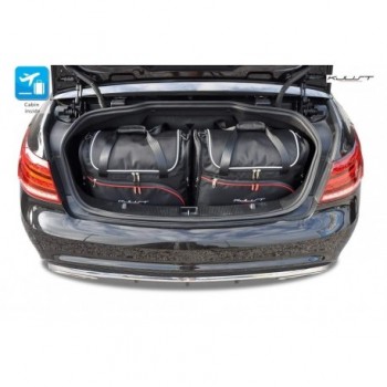 Kit de maletas a medida para Mercedes Clase-E A207 Restyling Cabrio (2013 - 2017)