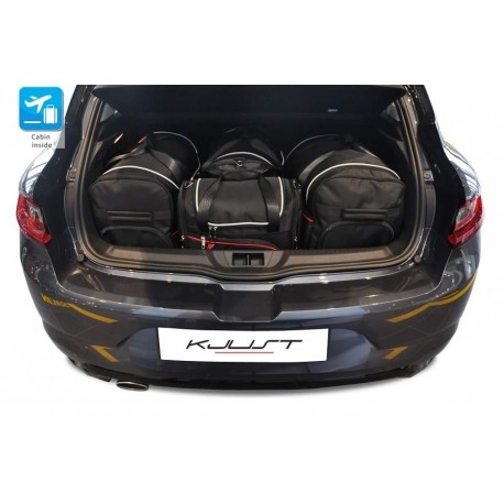 Kit de maletas a medida para Renault Megane 5 puertas (2016 - actualidad)