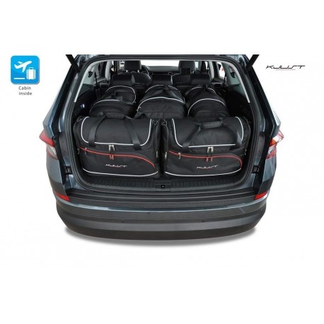 Kit de maletas a medida para Skoda Kodiaq 5 plazas (2017 - 2023)