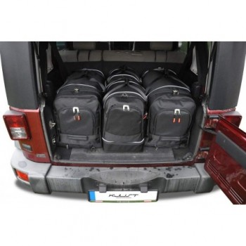 Kit maletas a medida para Jeep Wrangler 5 puertas (2007 - 2017)