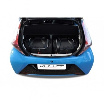 Kit maletas a medida para Toyota Aygo (2014 - 2018)