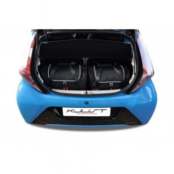 Kit maletas a medida para Toyota Aygo (2014 - 2018)