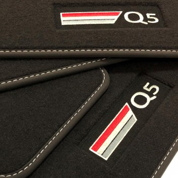 Alfombrillas Audi Q5 8R (2008 - 2016) Velour logo