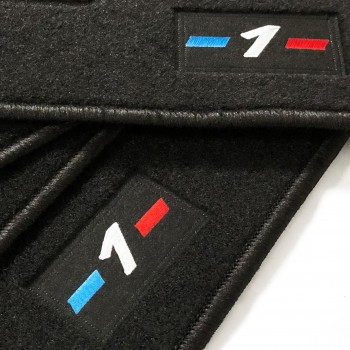 Alfombrillas BMW Serie 1 F20 5 puertas (2011 - 2018) a medida logo