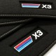Alfombrillas BMW X3 F25 (2010 - 2017) Velour M Competition