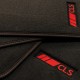 Alfombrillas Mercedes CLS X218 Familiar (2012 - 2014) velour redline