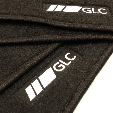 Alfombrillas Mercedes GLC X253 SUV (2015 - 2022) a medida logo