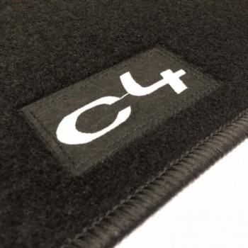 Alfombrillas Citroen C4 (2004 - 2010) a medida Logo