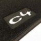 Alfombrillas Citroen C4 (2010-2019) a medida Logo