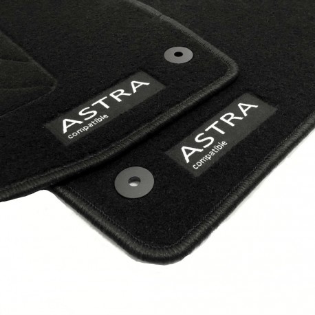 Alfombrillas Opel Astra H Familiar (2004 - 2009) a medida Logo