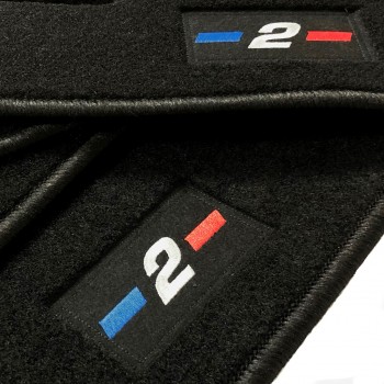 Alfombrillas BMW Serie 2 F22 Coupé (2014-2020) a medida logo