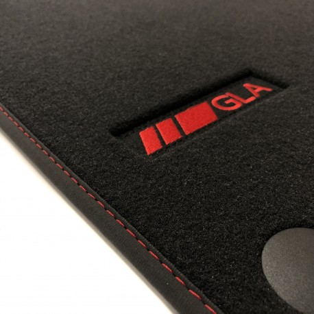 Alfombrillas Velour con logo para Mercedes GLA H247 (2020-actualidad)