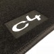 Alfombrillas con logo para Citroen C4 eléctrico e-C4 (2021-actualidad)