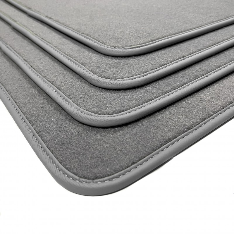 Duogrip Goma Alfombrillas de coche para Mercedes Clase-C W203