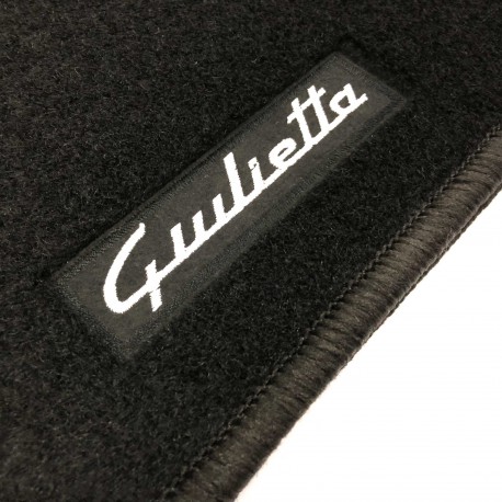 Alfombrillas Alfa Romeo Giulietta (2010 - 2014) a medida Logo