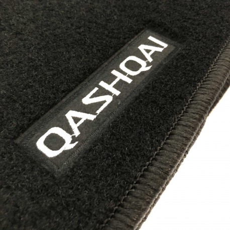 Alfombrillas Nissan Qashqai (2007 - 2010) a medida Logo