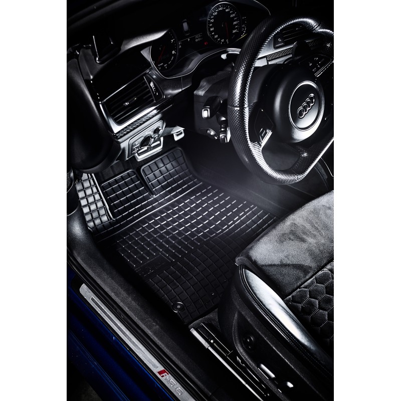 Alfombrillas de goma para Audi A3 8P (2003-2012) - alfombras para coche -  Geyer & Hosaja - 839/4C
