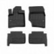 Alfombrillas 3D de goma Premium tipo cubeta para Audi Q7 I suv (2005 - 2015)