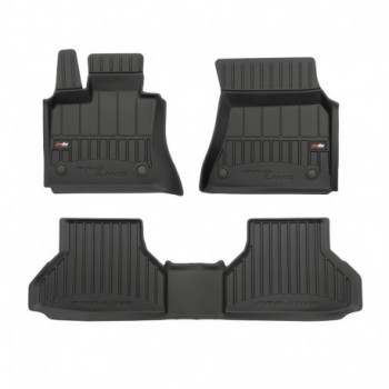 Alfombrillas tipo cubeta de goma Premium para BMW X6 E71 suv coupe (2007 - 2014)