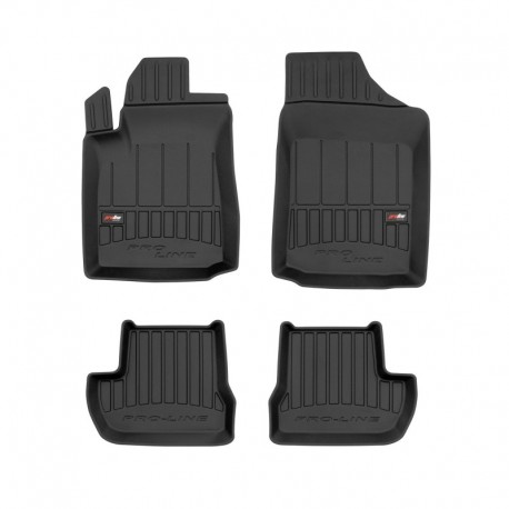 Alfombrillas Premium tipo cubeta de goma para Citroën C2 hatchback (2003 - 2009)