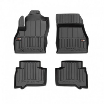 Alfombrillas Premium tipo cubeta de goma para Fiat Qubo van (2008 - 2020)