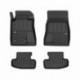 Alfombrillas tipo cubeta de goma Premium para Ford Mustang VI coupe (2014 - )