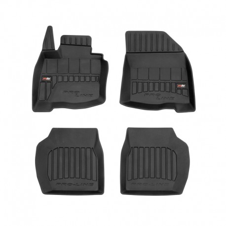 Alfombrillas 3D de goma Premium tipo cubeta para Honda Civic VIII hatchback (2006 - 2011)