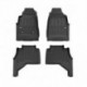 Alfombrillas 3D de goma Premium tipo cubeta para Isuzu D-MAX II pickup (2011 - 2019)