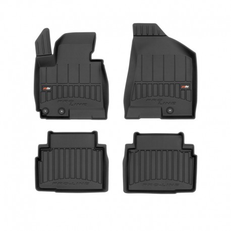 Alfombrillas tipo cubeta de goma Premium para Kia Sportage III suv (2010 - 2015)