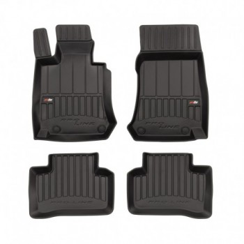 Alfombrillas Premium tipo cubeta de goma para Mercedes-Benz GLC X253 suv (2015 - 2022)