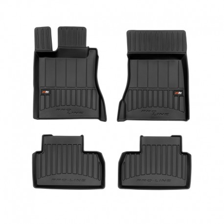 Alfombrillas 3D de goma Premium tipo cubeta para Mercedes-Benz S-Class W220 sedan (1998 - 2005)