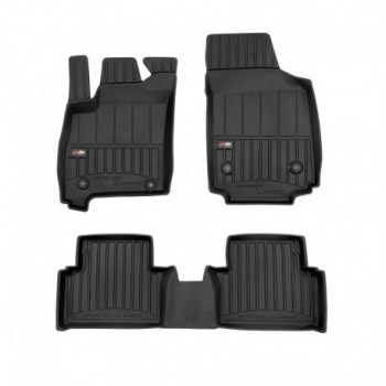 Alfombrillas Premium tipo cubeta de goma para Opel Meriva A minivan (2003 - 2010)