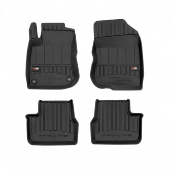 Alfombrillas Premium tipo cubeta de goma para Peugeot 2008 I crossover (2013 - 2019)