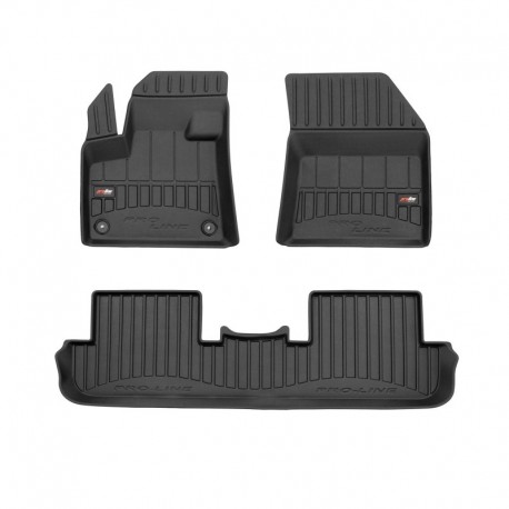 Alfombrillas 3D fabricadas en goma Premium para Peugeot 3008 II suv (2016 - )