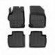 Alfombrillas 3D de goma Premium tipo cubeta para Peugeot 301 sedan (2012 - )