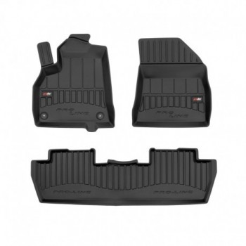 Alfombrillas Premium tipo cubeta de goma para Peugeot 5008 I minivan (2009 - 2017)