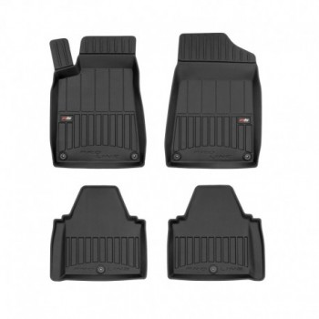 Alfombrillas tipo cubeta de goma Premium para Peugeot 607 sedan (1999 - 2010)