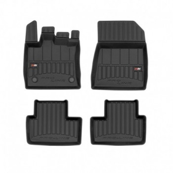 Alfombrillas tipo cubeta de goma Premium para Renault Captur II crossover (2019 - )