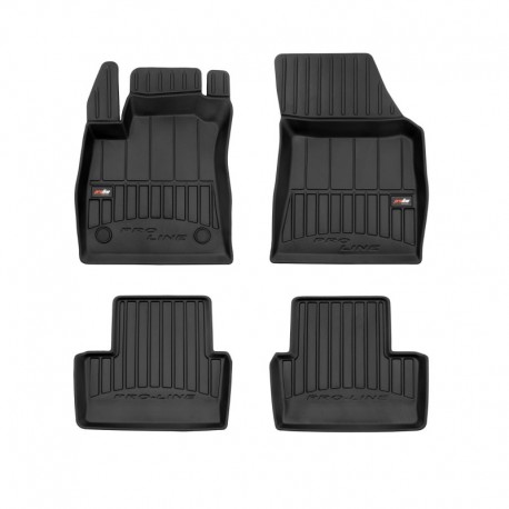 Alfombrillas tipo cubeta de goma Premium para Renault Megane IV except coupe (2015 - )