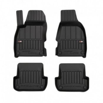 Alfombrillas 3D fabricadas en goma Premium para SEAT Exeo (2008 - 2014)