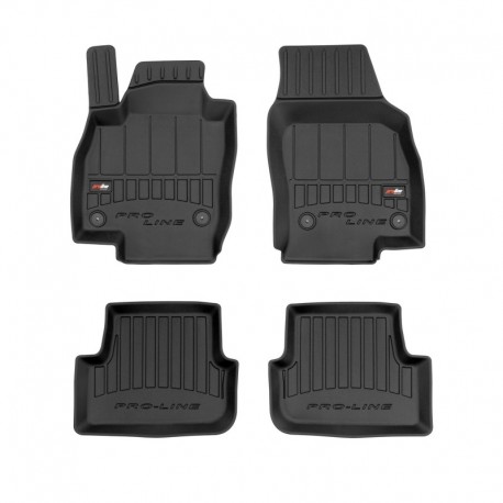 Alfombrillas 3D de goma Premium tipo cubeta para SEAT Ibiza V hatchback (2017 - )