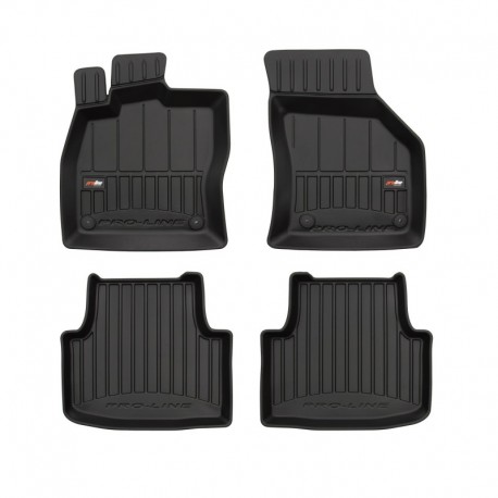 Alfombrillas de goma 3D Premium tipo cubeta SEAT Leon IV (2020 - )