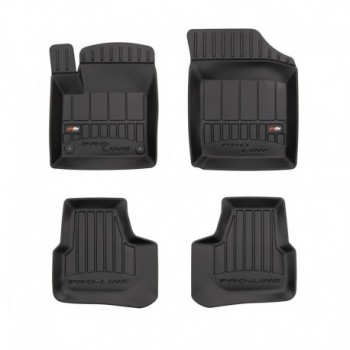 Alfombrillas Premium tipo cubeta de goma para SEAT Mii hatchback (2011 - 2019)